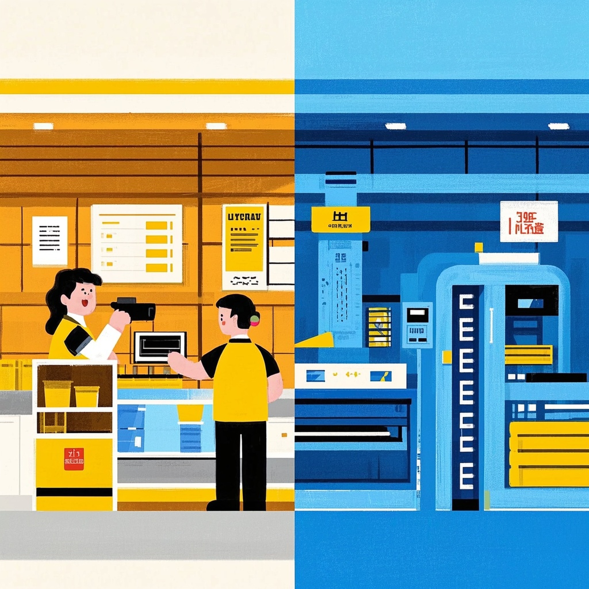 胖东来 vs 京东商业模式对比